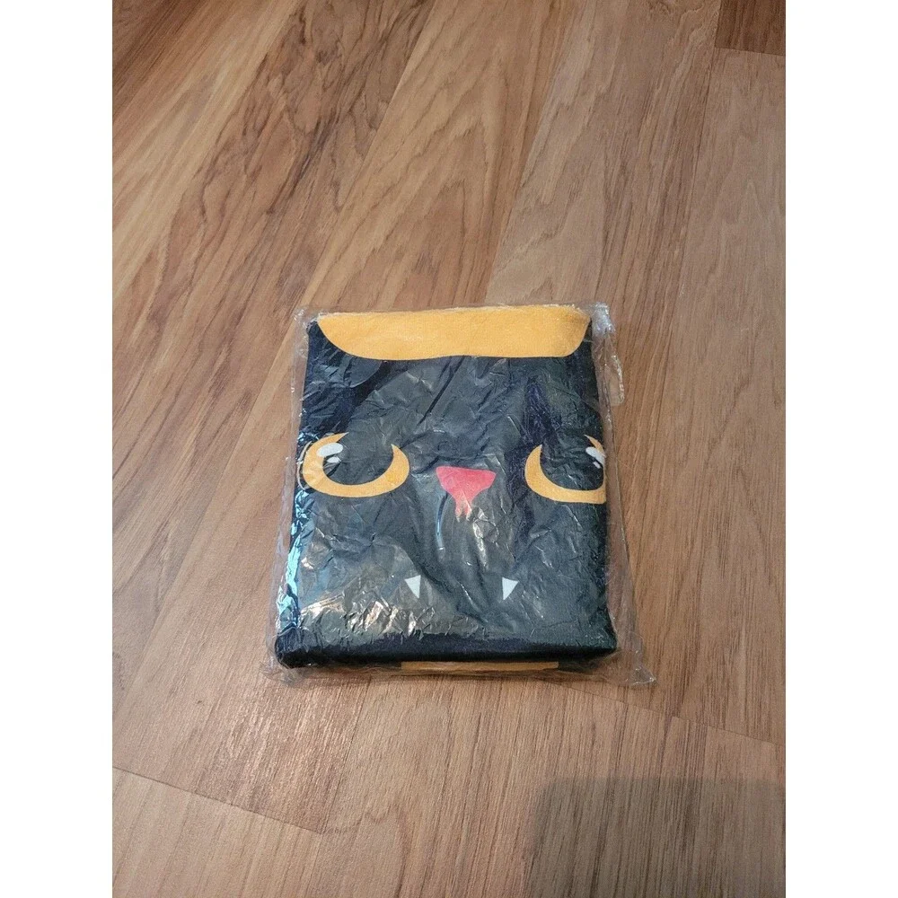 LARGE Happy Halloween Black Cat Microfiber Hand Towel Kitchen Accessories NEW